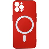 AVIZAR Ovitek MagSafe za iPhone 12 Pro Max Soft Touch Mate Raised Edges rdeca, (20575172) Cene