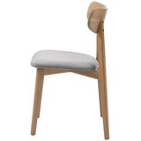 Unique Furniture Svijetlo siva/u prirodnoj boji blagovaonska stolica Elim – | shoptok.hr