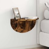  Polica na zidu Zidne 2 pcs Dimljeni hrast 48 x 24 x 24 cm | shoptok.hr