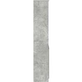 vidaXL Visoka ploča beton siva 37,5x35x180 cm izrađeno drvo | shoptok.hr