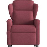  Električni naslonjač na podizanje od tkanine boja vina | shoptok.hr