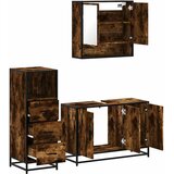  3-dijelni set kupaonskog namještaja boja hrasta drveni | shoptok.hr