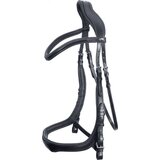 Schockemöhle Sports Uzda Anatomic Line "Equitus Delta" blacksilver - VB/Cob Cene