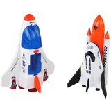 Lean_Toys Set vesoljska misija raketa vesoljska ladja vesoljska vozila 12 kosov | Shoptok.si