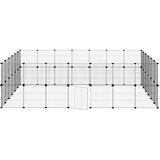  Kavez za ljubimce s 52 panela i vratima crni 35 x 35 cm čelični | Eponuda.ba