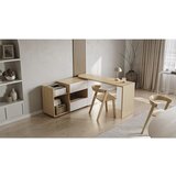 TemaHome Pisalna miza z mizno ploščo v hrastovem dekorju 48x159 cm Tango – | Shoptok.si