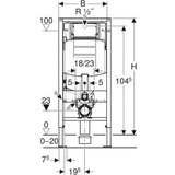 Geberit KONZOLNI VODOKOTLIĆ SIGMA SPOLJNI 111.921.00.5 GEBERIT | ePonuda.com