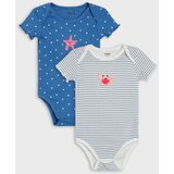 Sinsay Pamučni body s ukrasnim volanima 2 pack | shoptok.hr