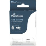 Mediarange Label Tape Cartridge, Replacing Brother TZ-261/TZe-261, 36mm, 8m, Laminated and Permanent Adhesive, Black on White | shoptok.hr