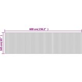 Sobna pregrada smeđa širina 600 cm visina 165 cm od bambusa | shoptok.hr