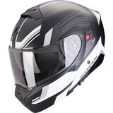 Scorpion Exo-930 evo sikon matt black-silver-white Cene