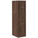 vidaXL Ormarić za lijekove boja smeđeg hrasta 30x41x118 cm drveni | shoptok.hr