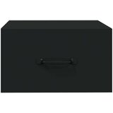  Zidni noćni ormarići 2 kom crni 35 x 35 x 20 cm | shoptok.hr