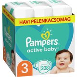 Pampers plenice Active Baby Velikost 3, 6 - 10 kg, 208 kos | Shoptok.si
