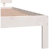  Posteljni okvir bel iz trdne borovine 140x200 cm, (20601719) | Shoptok.si
