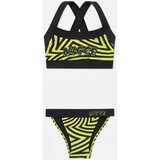 Nicce London Kopalke / Kopalne hlače Vortex bikini set Rumena | Shoptok.si