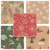  PAPIR UKRASNI ROLA 70X200 CM CHRISTMAS KRAFT NOVOGODIŠNJI INTERDRUK | shoptok.hr