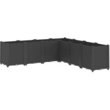  Vrtna sadilica crna 160 x 160 x 53 cm PP | Eponuda.ba