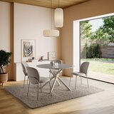 Marckeric Okrugao blagovaonski stol s keramičkom daskom ø 119,5 cm Talia – | shoptok.hr
