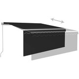  Ročno zložljiva tenda s senčilom 3,5x2,5 m antracitna - - antracit siva - 23.95 - 3.5 x 2.5 m - 2025- | Shoptok.si