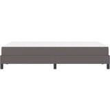 vidaXL Postelja Drugo Siva 120 x 200 cm Umetna koža | Shoptok.si