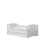 MID.YOU Dječji krevet Kasper 2 180x80 sa madracem s ladicom Bijela | shoptok.hr