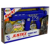  Policijski set Gun Bedge z zvočnimi in svetlobnimi učinki 37 cm | Shoptok.si