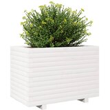  Vrtna sadilica bijela 70x40x49,5 cm od masivne borovine | Eponuda.com
