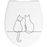 Poseidon WC daska Cats (Samospuštajuća, Duroplast) | shoptok.hr