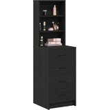  Highboard Crni hrast 40 x 41 x 135 cm Konstruirano drvo | shoptok.hr