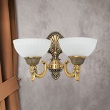 Orion wa 2-1201/2 - zidna lampa rocca 2xE27/60W/230V bronza/bela | Eponuda.com