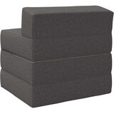 SOFA na razvlačenje Svjetlosiva 70 x 60 x 63 cm Tkanina | shoptok.hr
