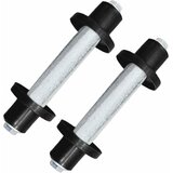  Kotači za kolica s osovinama 2 kom čvrsti PU 4.00 - 8 390 mm | shoptok.hr