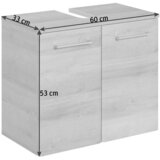 XORA omarica za pod umivalnik 60/53/33 cm | Shoptok.si