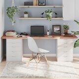 vidaXL Mizna plošča svetlo rjava 220x50x4 cm obdelana trdna hrastovina | Shoptok.si