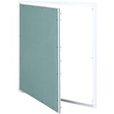 vidaXL Revizijska vrata z alu okvirjem in mavčno ploščo 600x600 mm | Shoptok.si