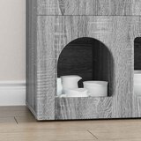  Kreveta Siva Sonoma 80.5 x 35 x 59 cm Konstruirano drvo | shoptok.hr
