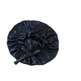 INF Luksuzna dvoslojna 16 svilena kapa Momme za spanje NavyBlue, (21685945) | Shoptok.si