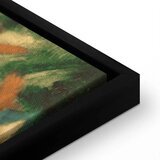  Slika - August Macke – Lady in Green Jacket 40x40 U crnom drvenom okviru | shoptok.hr