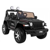  Licencirani auto na akumulator Jeep Wrangler Rubicon 4x4 - crni | shoptok.hr