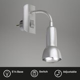 BRILONER 2739-014P - Svetiljka za utičnicu 1xE14/25W/230V | Eponuda.com