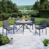 Ambia Garden VRTNA MIZA kovina, keramika siva | Shoptok.si