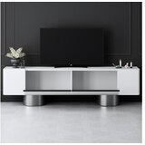 Hanah home tv polica bohem white silver