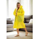 Dewberry 89762 Waterproof Windproof Womens Raincoat-YELLOW | shoptok.hr