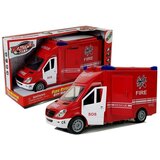 Vatrogasno kombi vozilo sa pogonom na trenje 27 cm - crveni Cijene