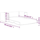 Dječji dvosjed na razvlačenje krem mekani plišani Krema Sofa bed | Shoptok.si