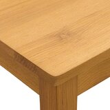  Stol za objedovanje 110 x 75 x 75 cm Čvrsto Hrastovo Drvo | shoptok.hr