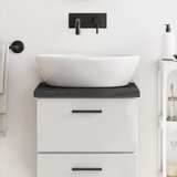  Kupaonska radna ploča tamnosiva 40x30x(2-4) cm tretirano drvo Cijene