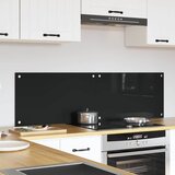  Kuhinjski zid 2 pcs Crna 70 x 40 cm Staklo otporno na udarce | Eponuda.com