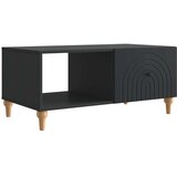  Klubska miza Črna 90 x 50 x 40 cm Inženirski les, (5000295455) | Shoptok.si